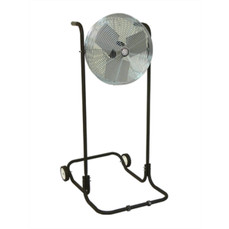 TPI F-18H-TE 18 Inch Industrial Floor Fan, 1/8 HP, 3 Speed, High Stand, 1800 CFM, 120V/1Ph 