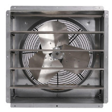  Triangle GPX2011 20 Inch Wall Exhaust Fan With Shutter, 3,200 CFM, 115 Volts 1/4HP 