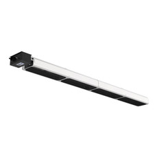 Modine MRL 30-100P FP 78455 Infrared Patio Heater, Propane, 2 Stage, 115V Power - 24V Control, 100000 BTU, 16 Ft - 4 In Length
