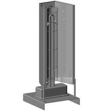 Chromalox STAR-02A-61-P Portable Radiant Heater, 2 KW, 600V/1Ph PCN 340531