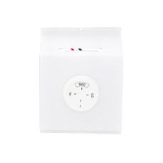  Berko / Marley / QMark TA1ANW Single Pole Thermostat For 2500 Series Baseboard Heater, White Color 