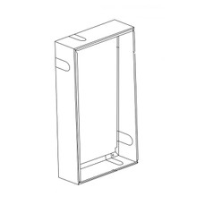 Berko / Marley / QMark SEDSM Surface Mounting Frame, White Finish