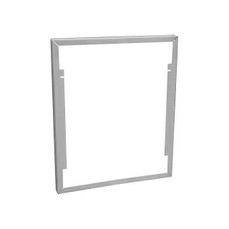  QMark / Berko HTWHS1AL 1" Semi-Recess Mounting Frame - Aluminum Color 