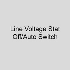 Sterling 11AS-U1 Line Voltage Stat, Off/Auto Switch