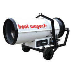  Heat Wagon DG400 Propane/Natural Gas Direct Fired Construction Heater, 400,000 BTU/HR 120V 8A 