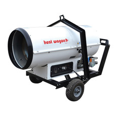  Heat Wagon DG250 Propane/Natural Gas Direct Fired Construction Heater, 250,000 BTU/HR 120V 5A 
