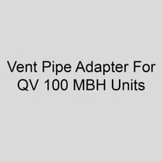 Sterling 11AS-M3-1-100 4 Inch To 5 Inch Vent Pipe Adapter For QV 100 MBH Units