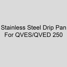 Sterling 11AS-S4-250 409 Stainless Steel Drip Pan For QVES/QVED 250