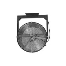  TPI MCD18-1-T-EXP 18 Inch Permanent Mount Heavy Duty Direct Drive Blower, 4600 CFM, 1 HP, 1-Way Swivel, Explosion Proof Motor, 115V/230V/1Ph 