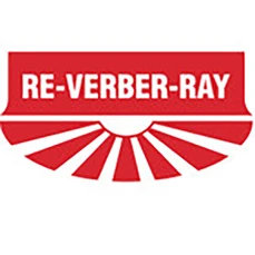 Re-Verber-Ray V30HRE 10 Ft. x 4 Inch Uncoated Hot Rolled Steel Tube And Reflector Package, Set Of 3