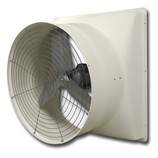 Canarm FGI24W36X31 24 Inch Fiberglass Fan With Shutter, Direct Drive, 1/3 HP, 115/230V/1Ph