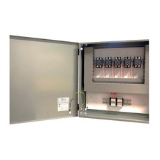 Berko BR-THZ-S30-5C-0 5 Circuit Contactor Panel, Type 1 Enclosure, 5 DP Contactors, 30A Each, 24VAC Control, 120-600V Supply Voltage, 1 Phase