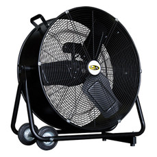  J&D Manufacturing PDF24 24 Inch Drum Fan, 7,760 CFM, Direct Drive, 115V/1Ph 