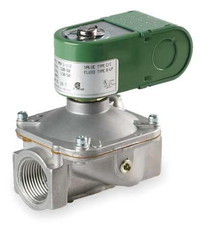  Asco K3A542V 120v 1/2" 2 Way N.C. Safety Shutoff Gas Solenoid Valve 350,000 BTU 6 PSI Max Rep 