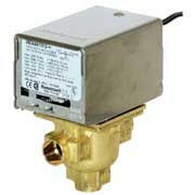  Honeywell V8044A1044 24v Zone Valve 3/4" Sweat 3 Way Diverting With 18" Lead Wires 7.0 Cv 