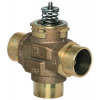  Honeywell VCZND6100 1-1/4" NPT. 3 Way Mixing/Diverting Valve Cv=9.0 