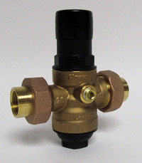  Honeywell DS06-100-DUT-LF 1/2" DS06 "Dialset" Low Lead Pressure Regulating Valve (PRV) - Double Union NPT 