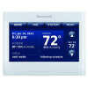  Honeywell THX9421R5021WW All New White Front/White Sides Prestige Color Touchscreen Thermostat With Redli 