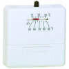  Honeywell TS812A1007 Premier White 750 Millivolt Snap Acting Mercury Free Heat Only Thermostat With P 