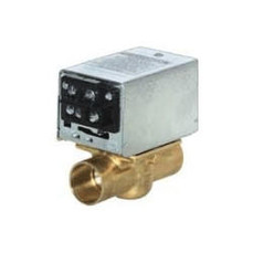  Honeywell V8043F5051 24v Zone Valve 1" Sweat, 2-pos, N/c, End Sw. Terminal Block Connections 20 Psi C 