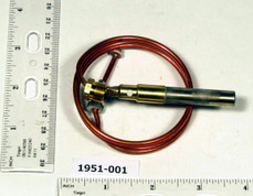  Robertshaw 1951-001 36" Thermopile With Coaxial Connection & PG9 Adapter 250-750mv 
