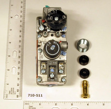 Robertshaw 710-511 1/2" X 3/8" Millivolt Low Profile Gas Valve