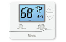  Robertshaw RS8110 24V/Millivolt Non Programmable Digital Single Stage Conventinal/Heat Pump Thermo 