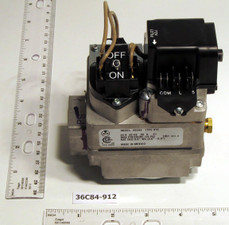  White-Rodgers 36C84-912 24v Gas Valve, 3/4" X 3/4", Redundant (Pilot) Valve, Fast Opening, 1/4" Pilot Fi 