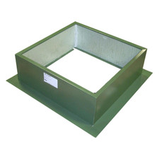  Canarm RC42 47.125 In X 47.125 In X 10.25 In Tall Painted Roof Curb 