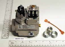  White-Rodgers 36C03-433 24v 3/4" X 3/4" Standing Pilot Combo Gas Valve Includes LP Kit, Side Taps, & Red 
