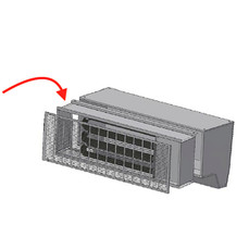  TPI CFHTR-48-3-240-1 48 Inch Heater Module, 10,239 BTU, 3 KW, 240V/1Ph 