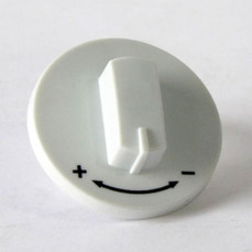  King Electric 66715 Knob, Thermostat, BKT1E White Knob 2" Knob For KP1210 Stat Kit 