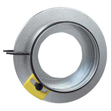  Continental Fan IRIS-12 12 Inch Galvanized IRIS Damper, Manual 