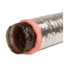  Continental Fan FLM250 10 Inch Duct Flexible Insulated, 25 Ft. Length 