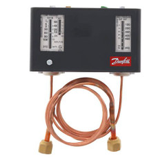 Danfoss 060-5250 SPDT Low Pressure Control Switch, 28 Inch Hg-100 PSI, 100/465 PSI, Manual Reset