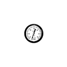 Siemens 3-1/2" Powers Controls Analog Receiver Gauge - English Units (35° to 135°F) 