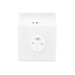 Berko / Marley / QMark TA1ANW Single Pole Thermostat For 2500 Series  Baseboard Heater, White Color