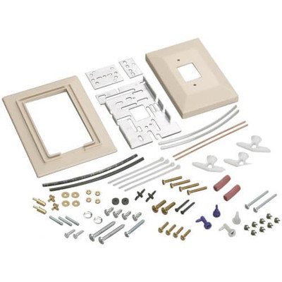  Siemens Building Technology 192-300W Thermostat Acc Unv Adapter Plt White 