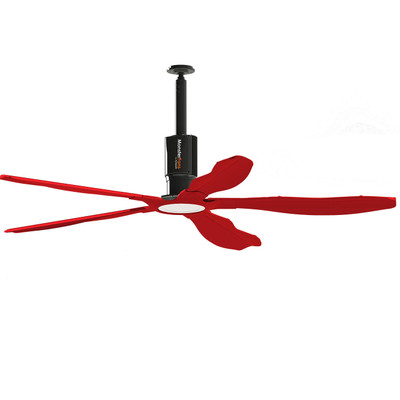Schwank MonsterFans MF-ST09-RD 9 Foot HVLS Fan, 120V/1Ph, Red