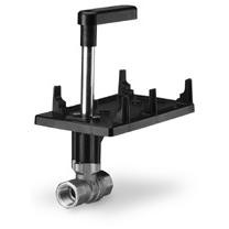  Siemens Building Technology 599-10302 Two-Way Chrome-Plated Ball Valve with Brass Stem 1/2" 1.0Cv 