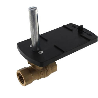  Siemens Building Technology 599-10304 Two-Way Chrome-Plated Ball Valve with Brass Stem 1/2" 2.5Cv 