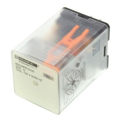  Square D 8501KPR12V20 Relay 2Co Cycle Pin Coil 10A 