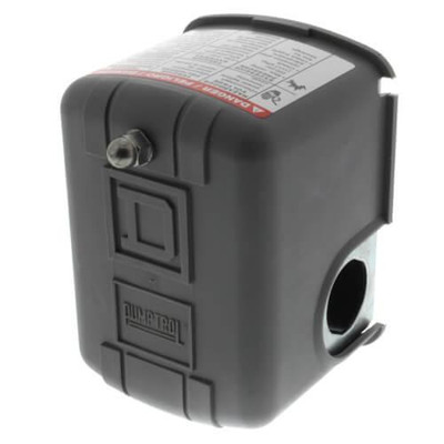 Square D 9013FSG2J21P Pressure Switch 30-50psi Open Rise with Pulse Plug