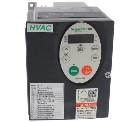  Square D ATV212HU22N4 460V 3Hp Vfd 