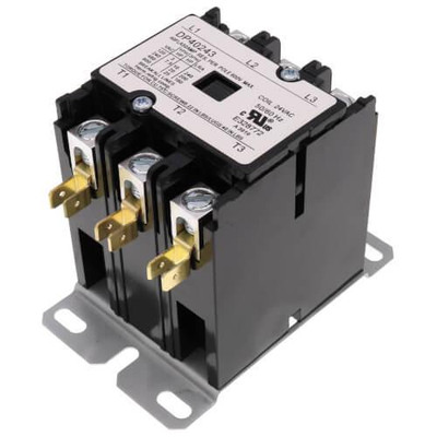 Supco Aaon DP40243 Contactor 24V 40A 3-Pole 
