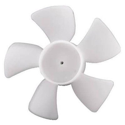 Supco 5-9/16" Plastic 5 Blade CCW Fan Blade, 3/16" Bore 