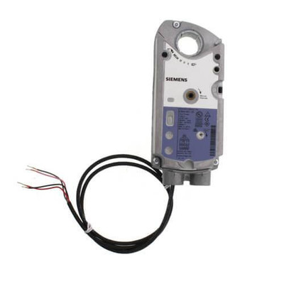  Siemens Building Technology GMA161.1P OpenAir Electronic Damper Actuator Spring Return 62 lb-in Torque Rotary 24V Modulating Control Plenum Cable 