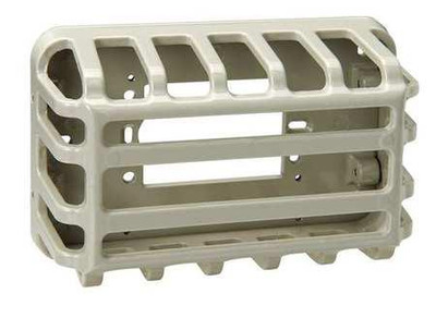 Johnson Controls Aluminum Thermostat Guard w/ Baseplate 