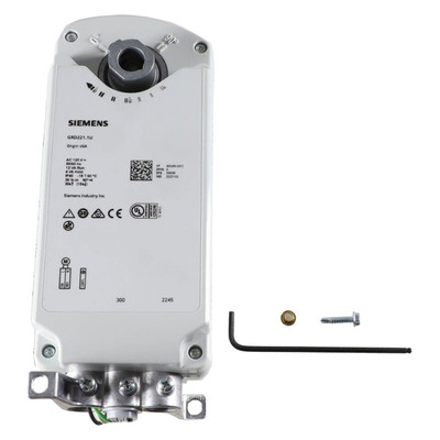 Siemens GRD 2-Position, 30-lb-in, Spring Return Fire and Smoke Control Damper Actuator (120V) 