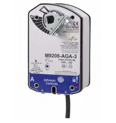  Johnson Controls M9208-BAC-3 Electric Spring-Return Actuators 120V 
